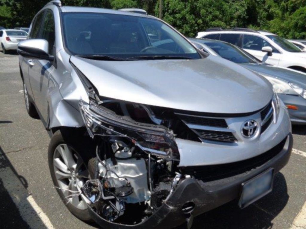 Toyota I-Car Gold Class Certified Collison Repair at RK Collision Center in Vineland, New Jersey Before Photo